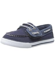 Shoes: Hanna Andersson Nils Boat Shoe (Toddler/Little Kid/Big Kid), Navy, 12 M US Little Kid - Hanna Andersson