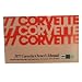 1977 Corvette Owner's Manual