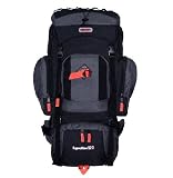 CUSCUS 7500ci Internal Frame Hiking Camp Travel Backpack Gray