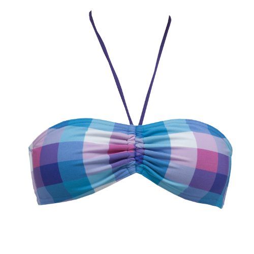 Roxy Damen Bikini Oberteil Multico Newport Seaside Bandeau, wht small mul, 42-44 (XL), XMW Preisvergleich