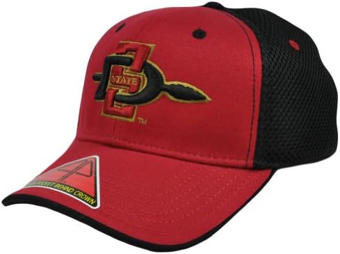 NCAA Butter Pro Pocket San Diego State Aztecs S/M Curved Bill Flex Fit Hat Cap