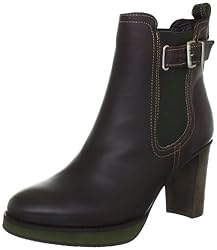Mexx Audrey 2 Lthr F7HWB001, Damen Fashion Stiefel, Braun (Dark Brown 241), EU 36