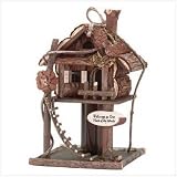 LOG CABIN TREEHOUSE FEEDER