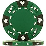 14 GRAM TRI COLOR ACE KING SUITED CLAY POKER CHIP