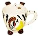 ZooBuds Zebra Hand Painted 8 Ounce Mug