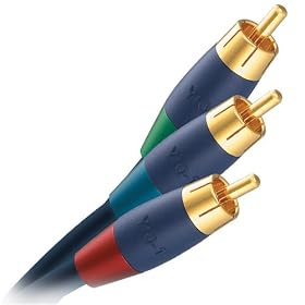 AudioQuest class 1 component video cable - RCA plugs 1m (3.28') 3-cable set by Audioquest
