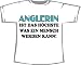 Sports : Angeln - das H&ouml;chste was Mensch werden kann; Frauen T-Shirt wei&szlig;