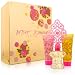 Betsey Johnson for Women 3 Piece Set Includes: 1.7 oz Eau de Parfum Spray + 2.5 oz Body Lotion + 2.5 oz Bath & Shower Gel