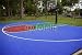 Wallmonkeys Peel and Stick Wall Decals - Basketball in the Park - Removable Graphic