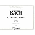 Johann Sebastian Bach 371 Four-Part Chorales (Numbers 1-198 for Organ or Piano) (Paperback)