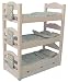 18 Inch Doll Triple Bunk Bed - Furniture Made to Fit American Girl or Other 18