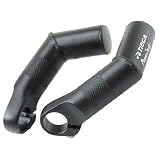 TIOGA(タイオガ) Power Studs 6 ブラック アルミ製バーエンド 110mm HBE01200