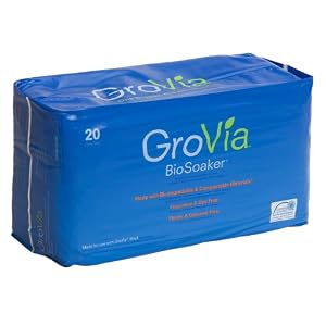 GroVia Ecofriendly Biosoaker Pad 20 Count