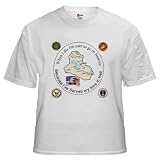 iraq service Military White T-Shirt by CafePress