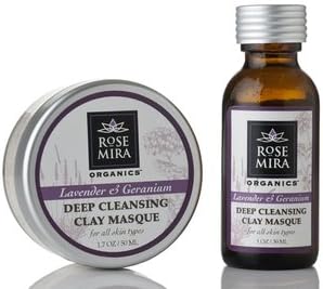 Lavender & Geranium Deep Cleansing Clay Masque