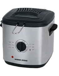Black & Decker EF1220 1.2-Liter Deep Fryer, 220 to 240-volt by Black & Decker