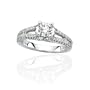 14K White Gold 1 1/4 ct. Diamond Engagement Ring (G-H Color, SI2-I1 Clarity)