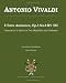 Antonio Vivaldi L'Estro Armonico Op.3 No.8 RV 522: Concerto in A minor transcribed for two mandolins and orchestra by Fabio Machado