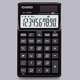 カシオ手帳型電卓 SL-V1000-BK-N