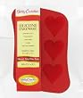Betty Crocker Red Silicone Heart Shape Muffin Pan