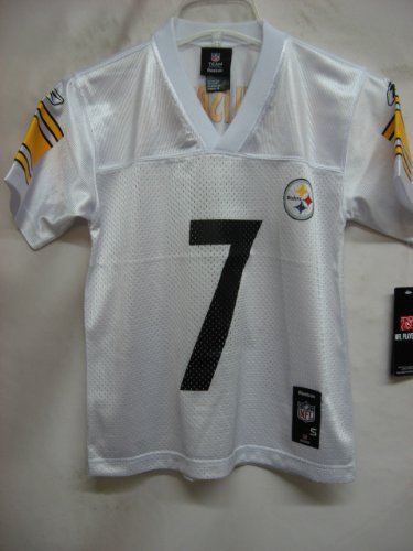 Ben Roethlisberger Pittsburgh Steelers White Mid-Tier NFL Youth Jersey