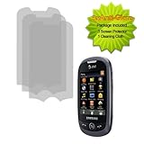 Fincibo (TM) Three Pack Custom-Fit Screen Guard Protector For Samsung Fligh ....