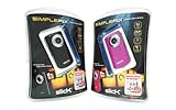 New Slick SimpleFlix VC100 Digital Video Camera with 4x Zoom and Flip Displ ....