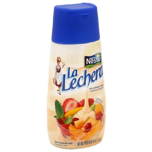 La Lechera Sweetened Condensed Milk, 15.8-Ounce Squeeze Containers (Pack of 4)