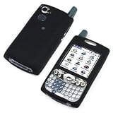 Palm Treo 650, 700w, 700p, 700wx Silicone Skin Case - Black