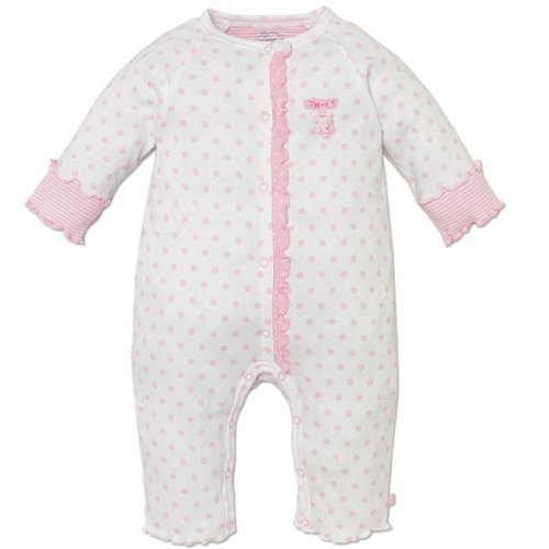 polka dot coverall