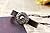 Modern Fantasy Studded Circle Retro Images Engraved Antiqued Style Adjustable Length Leather Wrap Bracelet