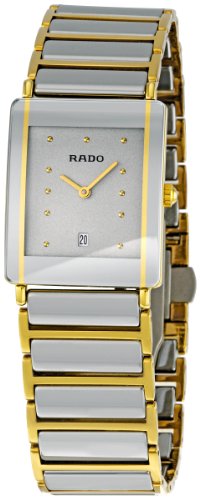 Rado Mens RADO-R20381142 Integral Silver Dial Watch