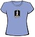 Slightly Stoopid – Girls T-Shirt – Star Wars Parody – Hands Holding Water Pipe with Logo Below on Blue Shirt, Size Medium