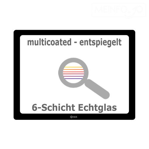 Delamax by GGS LCD Echtglas Displayschutz