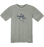 Life is good Boy's Crusher Tee - Lacrosse Run