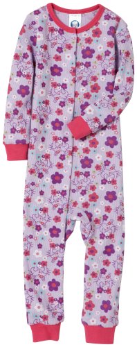 Gerber Funny Bunny Thermal Underwear Unionsuit, Light Violet