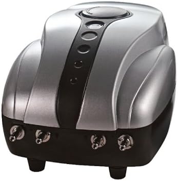 AquaVita Air Pump 4 Outlet 9L/Min 143GPH Adjustable Flow Quiet Double Diaphragm for Aquariums and Hydroponic Systems with 8W Power