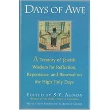 Days of Awe (A Treasury of Jewish Wisdom for Reflection, Repentance, and Renewal on the High Holy Days) (Paperback)