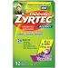 Zyrtec Chewable Tablets for Kids Grape - 10 Mg - 24 Count