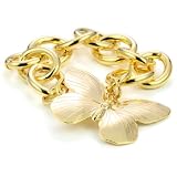 Privileged NYC Gold plated Butterfly Charm Cab