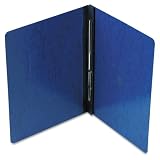 Oxford 12702 Pressguard Report Cover with Reinforced Side Hinge, 11 x 8-1/2, Dark Blue, Carton of 100