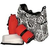 Oriental Posy Hobo Diaper Bag