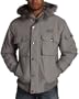 Southpole Men's Short Snorkel Jacket,Grey,Large