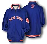 New York Mets MLB All Star Jacket from Mitchell & Ness, Men's, Blue