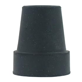 Drive Medical 10322BK-8 Black Cane Tip