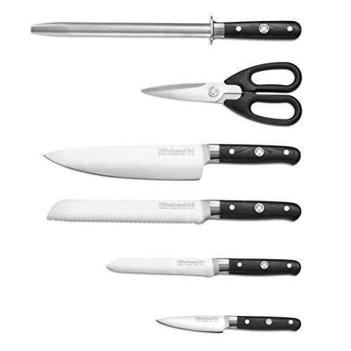 Chef Knife Review KitchenAid KKFMA07OB Professional Series 7 Piece