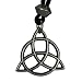 Celtic Faery's Shield Pendant Goddess Trinity Knot Jewelry Irish Fairy Necklace