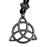 Celtic Faery's Shield Pendant Goddess Trinity Knot Jewelry Irish Fairy Necklace