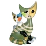 Rosina Wachtmeister Porcelain Miniature Cats Figurine - Daria & Dario