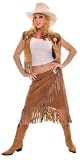 Cowgirl Vest Skirt Womens Adult Theatre Costumes Small Medium Large